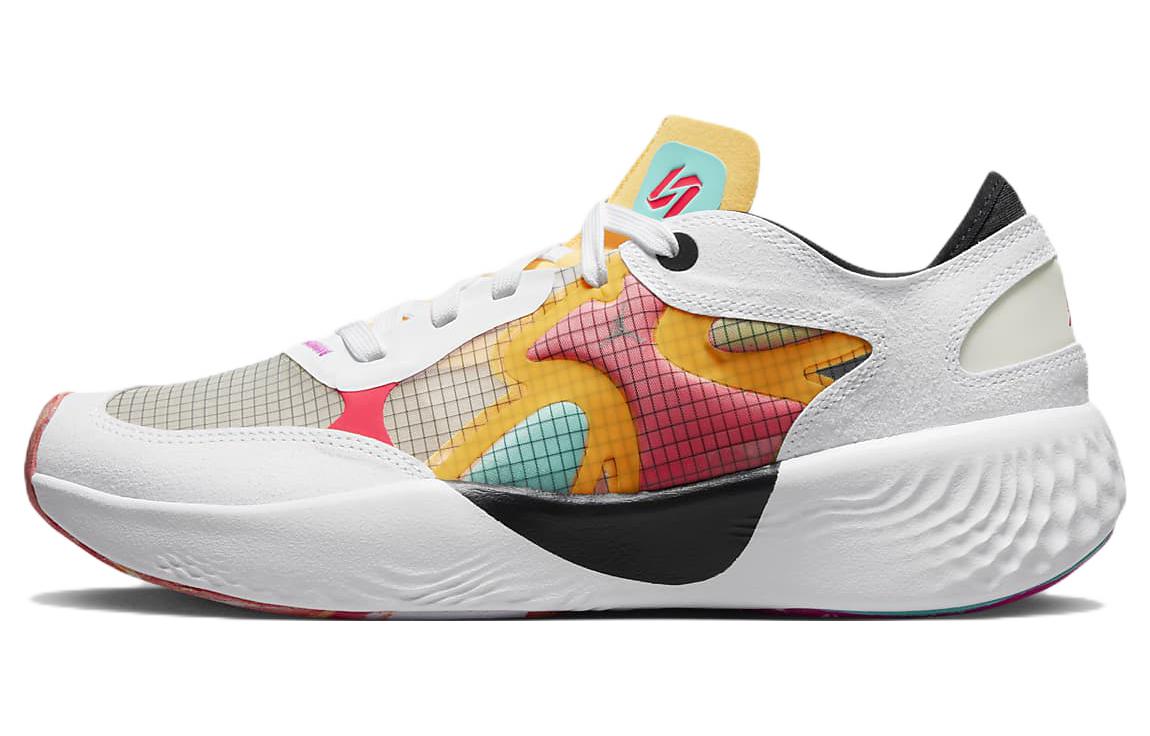 Jordan Delta 3 Nitro Low Luka Doncic White Black Dynamic Turquoise