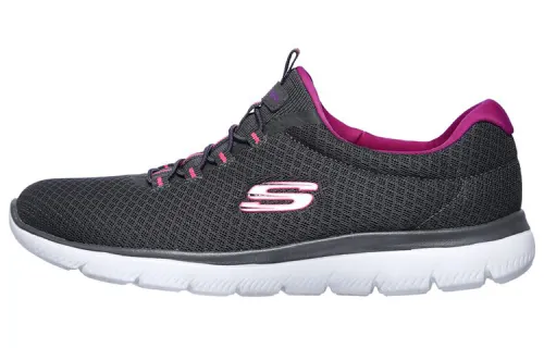 Skechers Summits Casual Shoes Women's Low Top Gray/Purple