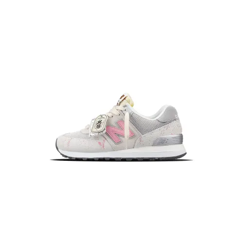 New Balance NB 574 Chocolate Festival Planning Low top Casual Shoes Unisex Pink White
