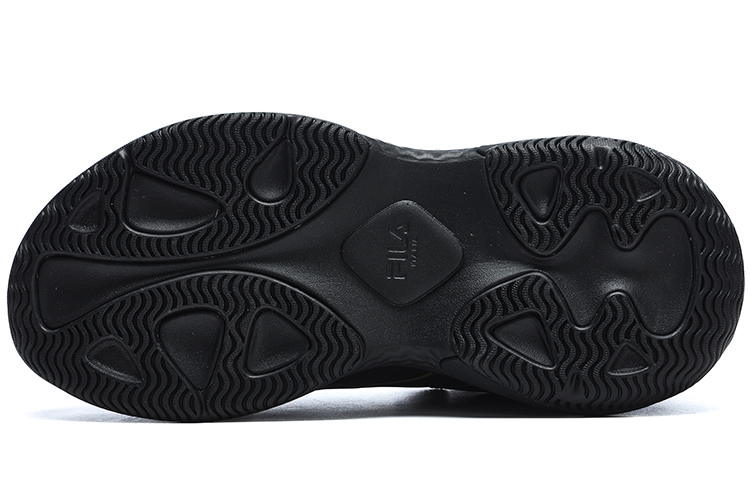 Женские кроссовки Fila FUSION Ray 2 (черные) — Чёрный — фото 6