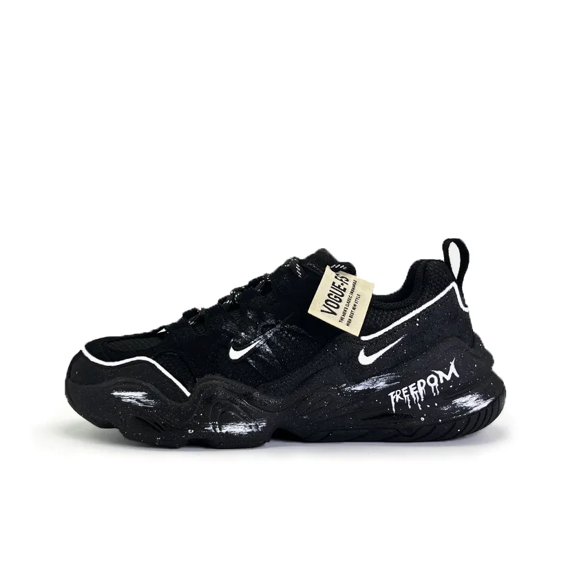 Nike Tech Hera Black Tide Avant Garde Abrasion Resistant Breathable Abrasion Resistant Breathable Low top Casual Shoes
