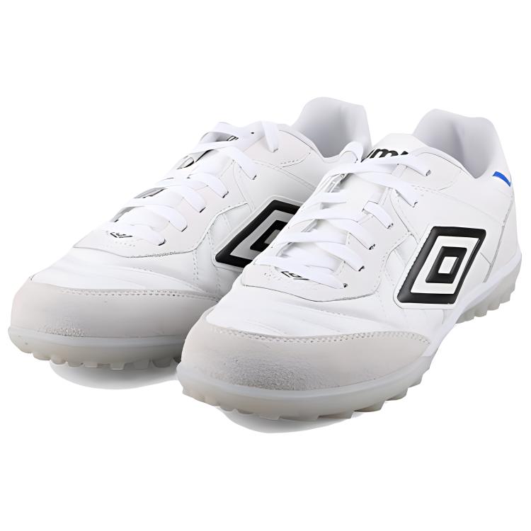 Umbro TF Turf Slip Resistant Coverage Slip Resistant Coverage Soccer Shoes Unisex White Black