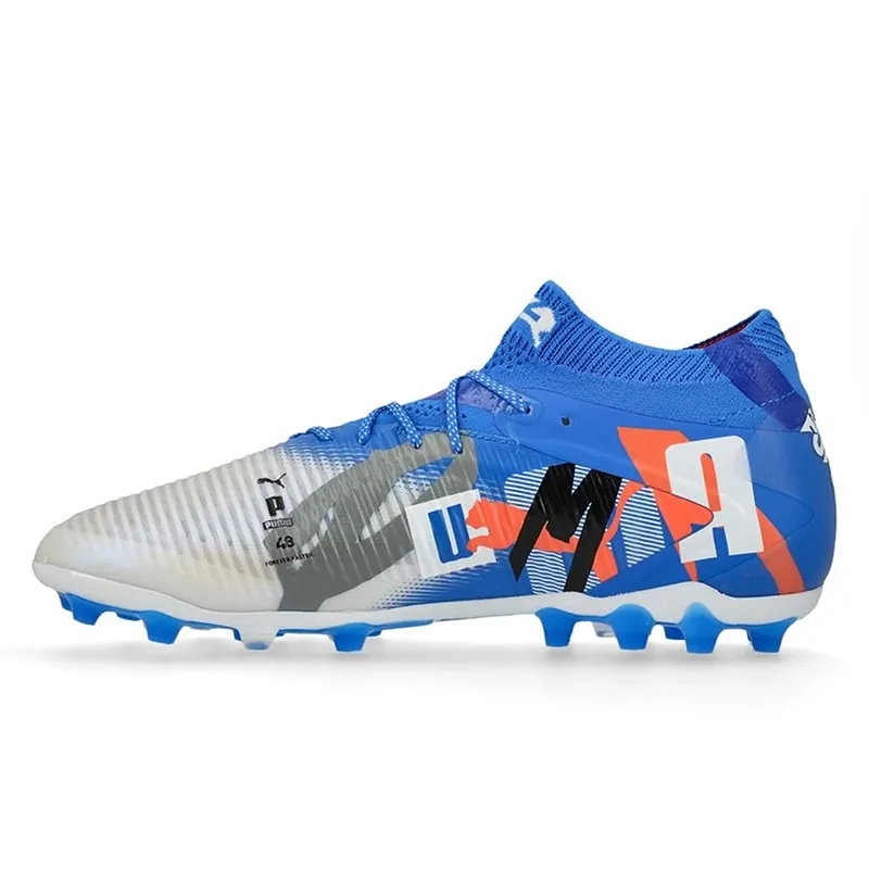 PUMA FUTURE 8 MG Multi Ground Soccer Shoes Unisex Blue