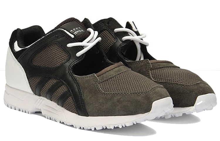 Женские кроссовки adidas originals EQT Racing (хаки) — фото 3
