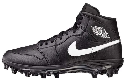 Jordan 1 Mid Td Cleat Black White