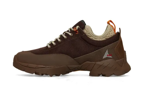 Vibram x ROA Nylon Slip Resistant Abrasion Resistant Low top Casual Shoes Men's Brown