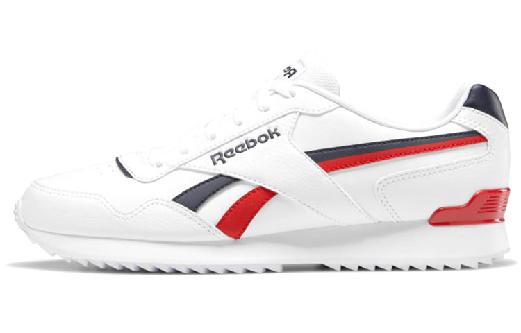 Reebok Royal Glide Casual Shoes Unisex Low Top White/Red/Blue