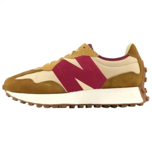 327 New Balance 'Tan Burgundy'
