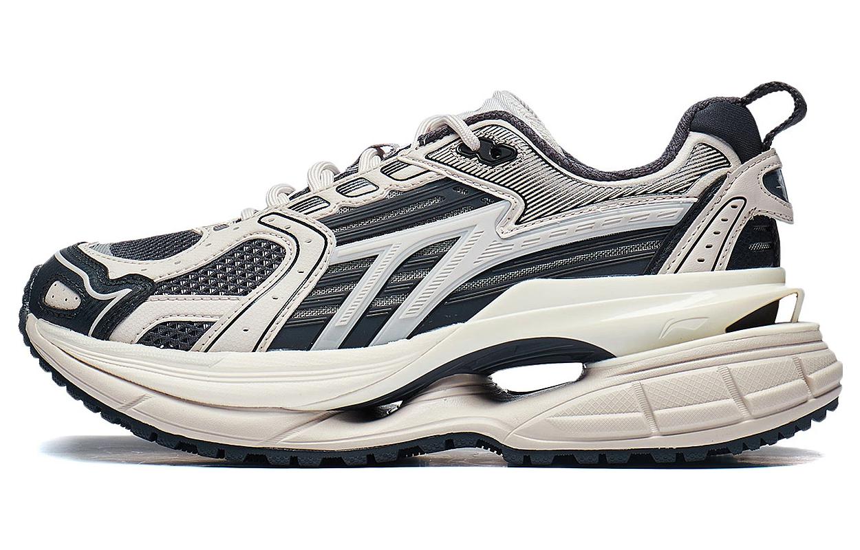 Li Ning Comet 5 Textile, Synthetic Leather Comfortable Slip Resistant Abrasion Resistant Low top Sports Casual Shoes