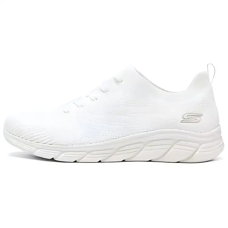 Skechers Bob's Comfortable And Breathable Low top Casual Shoes Women's White
