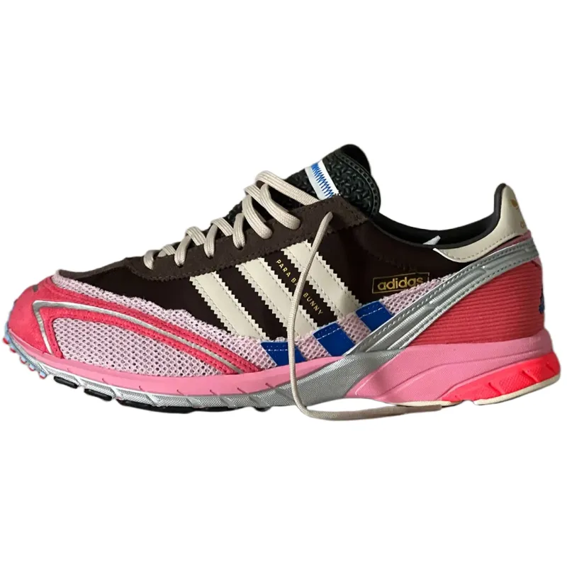 Adidas Originals x Bad Bunny SL 72 Low-top Casual Shoes Unisex Pink Brown