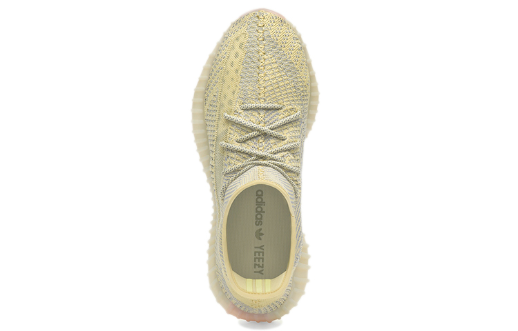 Кроссовки adidas originals Yeezy Boost 350 V2 (грязный желтый) — 暗黄色 — фото 4