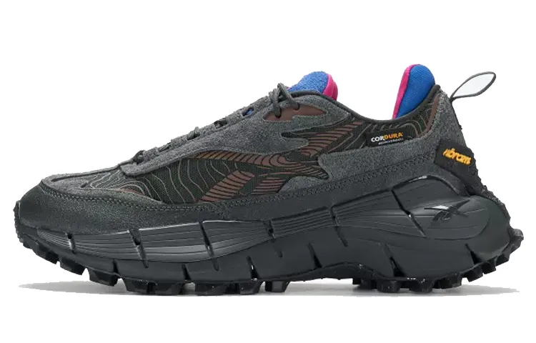 Zig Kinetica 2.5 Edge Reebok 'Pure Grey Collegiate Brown'