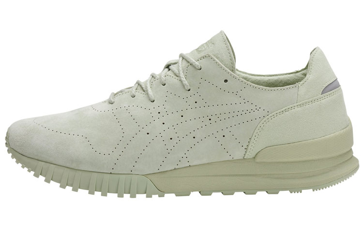Onitsuka Tiger Samsara Slip Resistant Abrasion Resistant Low top Casual Shoes Unisex Light Grass Green