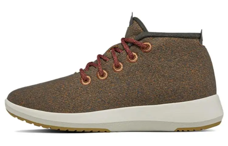 Allbirds Mizzle UP Wear resistant And Waterproof High top Sports Casual Shoes Men's Earth Clay Umber