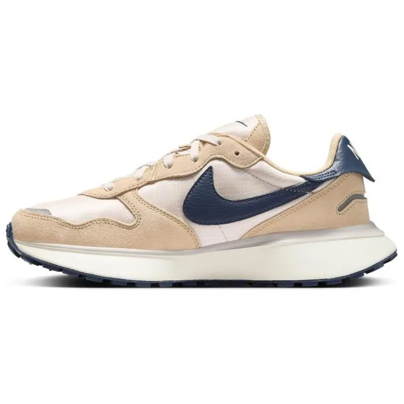 Nike Phoenix Waffle Light Orewood Brown Midnight Navy Women's