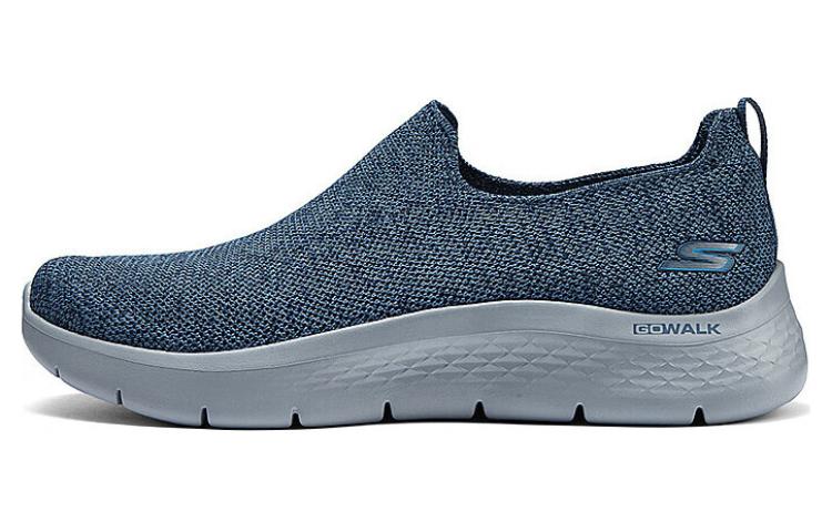 Skechers Go Walk Fle Cushioning Abrasion Resistant Breathable Rebound Low top Casual Shoes Men’s Blue