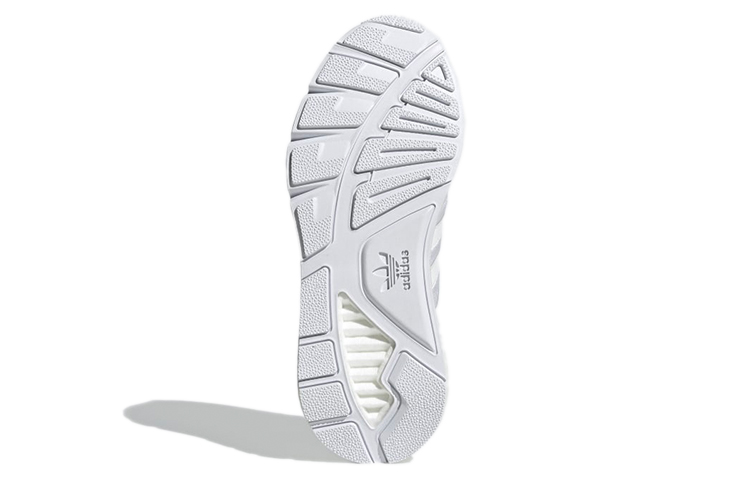 Женские кроссовки adidas originals ZX 1K Boost (бело-фиолетовые) — Белый / фиолетовый — фото 6
