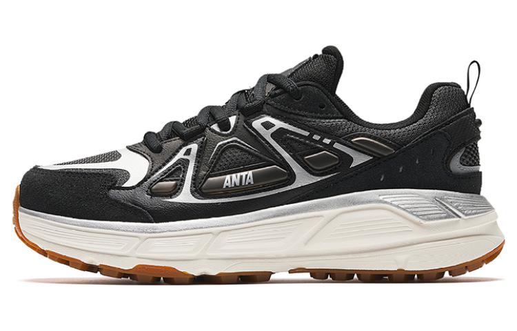 Anta Engine Abrasion Resistant Low top Casual Shoes Women's Black