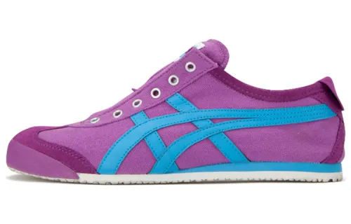 Onitsuka Tiger MEXICO 66 Slip on Low top Casual Shoes Unisex Purple Blue