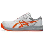 Asics Winjob Low top Casual Shoes Unisex White Orange