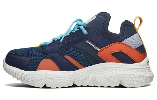 Skechers Zubazz Casual Shoes Men's Low Top Marine Blue/Multicolor