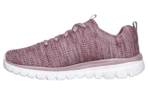 Skechers Graceful Breathable And Lightweight Low top Casual Shoes Women's Purple