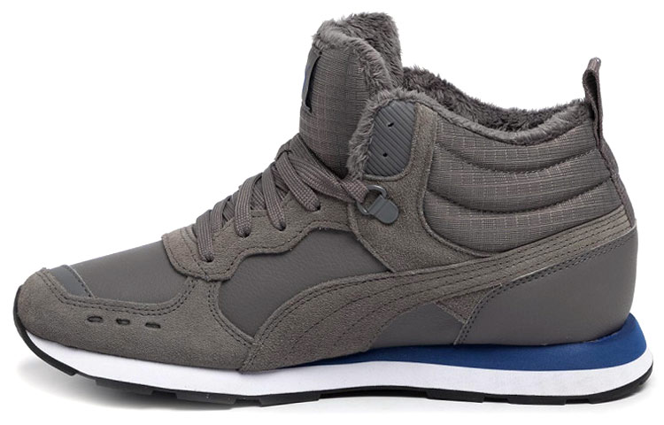 PUMA Vista Mid Wtr Cushioning, Wear Resistant Mid top Casual Shoes Men's Gray