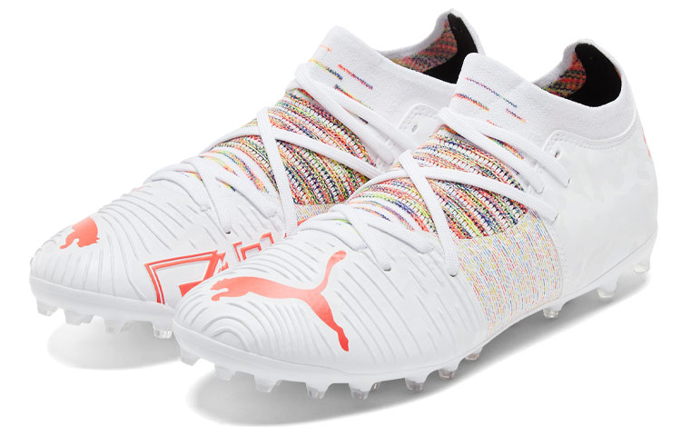 Мужские бутсы PUMA 3.1 MG (белый) — фото 3