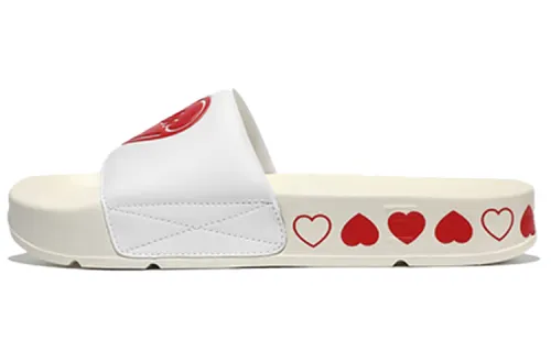 FILA Drifter Slide Slippers Unisex White/Red