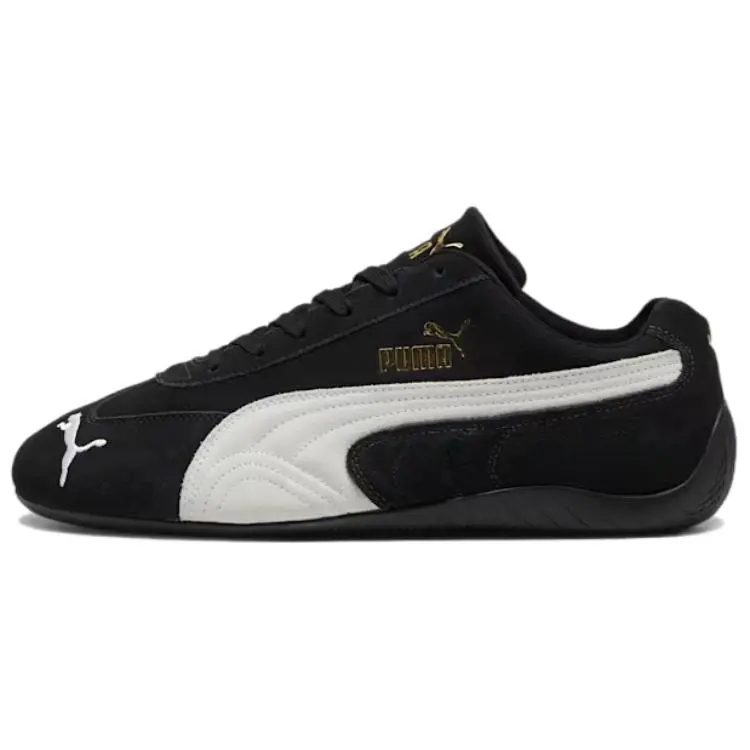 PUMA Speedcat Low top Casual Shoes Women's Black White