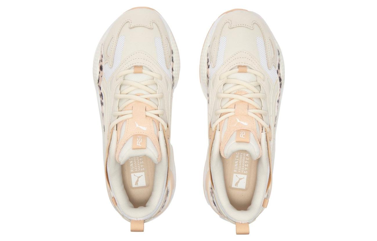 Женские кроссовки PUMA RS-X Efekt Animalia S (бежевый) — Бежевый / белый — фото 4