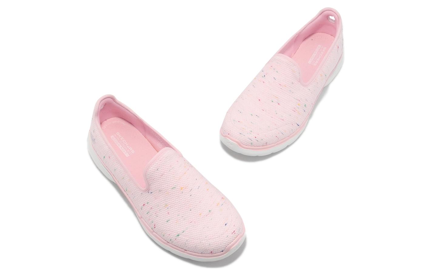 Skechers Go Walk 5 Versatile Cushioning Abrasion Resistant Cushioning, Wear Resistant Low top Casual Shoes Women’s Pink