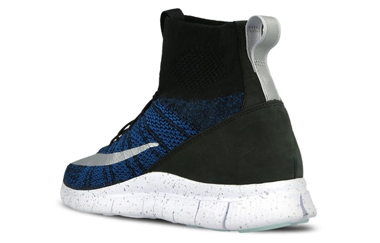 Мужские кроссовки Nike Free Superfly Mercurial (/ сине-черные) — фото 4