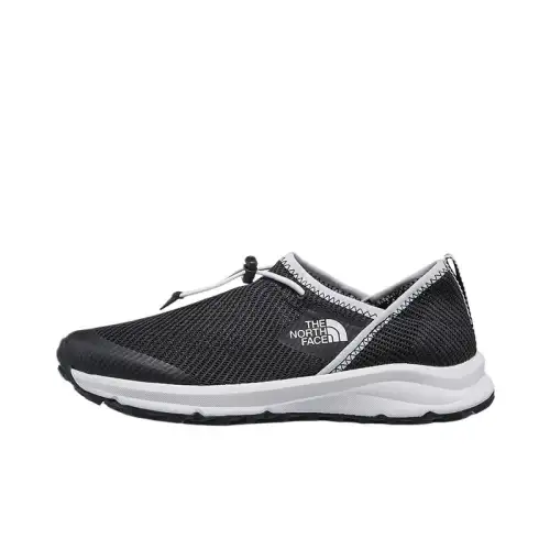 THE NORTH FACE Abrasion Resistant Slip Resistant Low top Casual Shoes Women's Black White