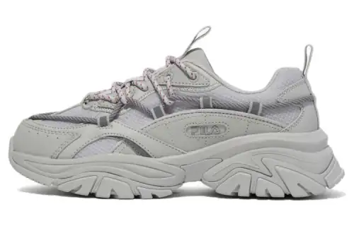 FILA Twinepatch Mesh, Synthetic Leather Breathable Lightweight Breathable And Lightweight Low top Casual Shoes Unisex