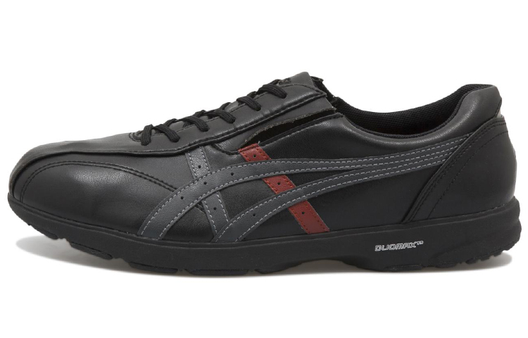 ASICS Life Walker Casual Shoes Men's Low Top Black/Red