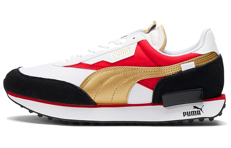 PUMA Future Rider 'Varsity Red Dhalia Gold' Women's