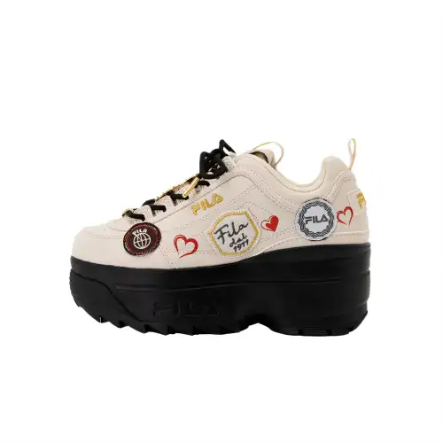 FILA Disruptor Cushioning Low top Casual Shoes Women's White