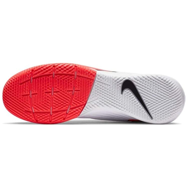 Мужские бутсы Nike Mercurial Superfly 7 (бело-оранжевые) — фото 6