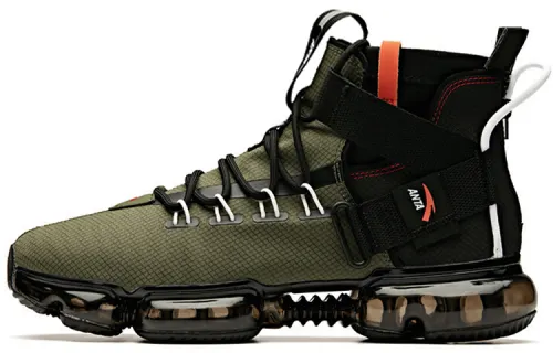 ANTA Casual Shoes Men's High Top Green/Black
