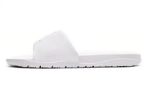 Air Jordan Break Pure White Slippers