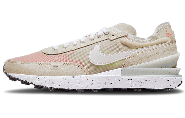 Мужские кроссовки Nike Nike Waffle One Crater (бежево-белые)