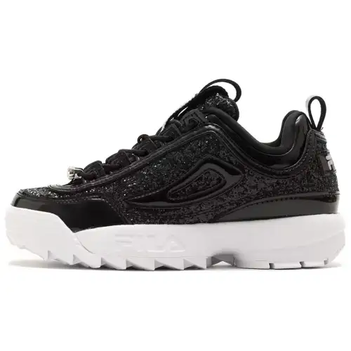 FILA DISRUPTOR II PREMIUM Low top Casual Shoes Women's Black