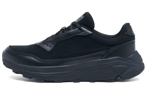 DESCENTE Sport Style Slip Resistant Abrasion Resistant Low top Sports Casual Shoes Men's Black