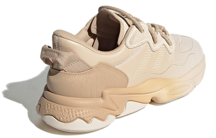 Женские кроссовки adidas originals Ozweego (коричневые) — фото 4