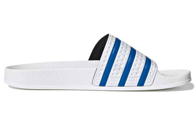 Шлепанцы adidas originals Adilette Slides (бело-синие) — фото 2
