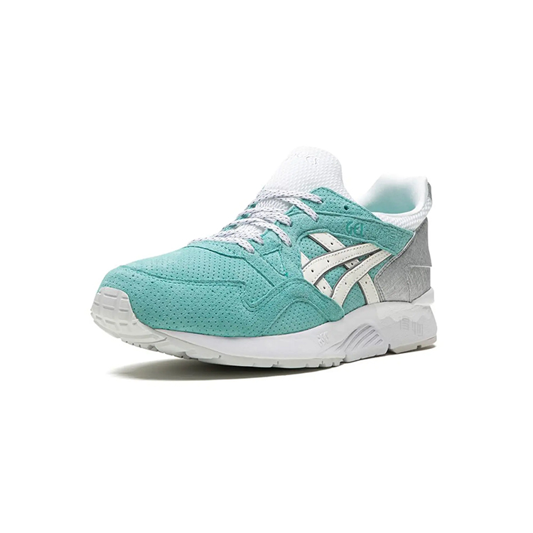 Кроссовки ASICS Gel-Lyte 5 (сине-серые) — 水蓝/白/灰色 — фото 2