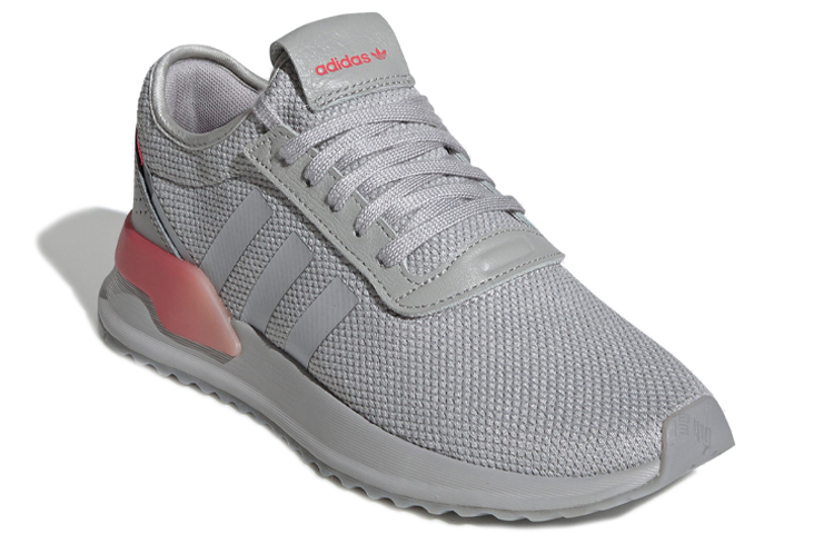 Женские кроссовки adidas originals U_Path X (розово-серые) — фото 3