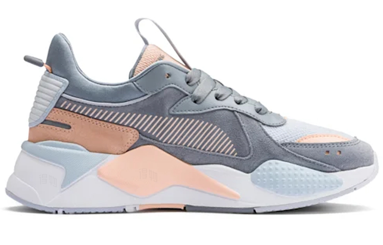 Женские кроссовки PUMA RS-X Reinvent (серые с розовым) — фото 2